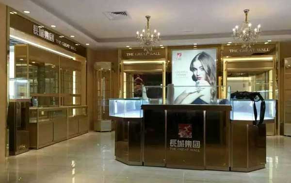深圳珠宝展柜台怎么设计